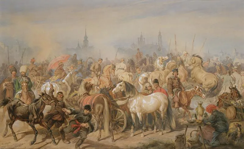 Kossak malarstwo